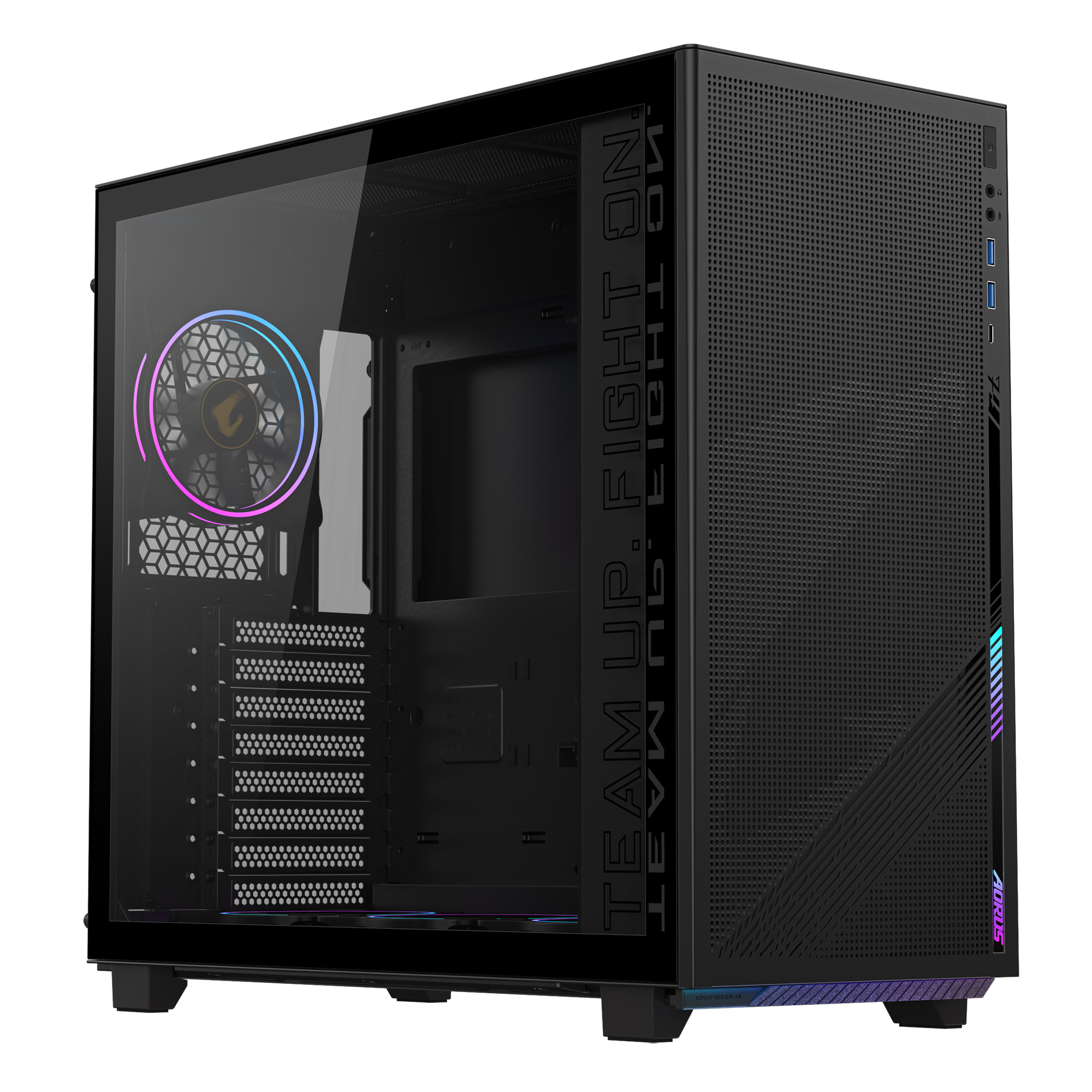 GIGABYTE GBAC400G ATXMATXMiniITX RGB PC Chassis