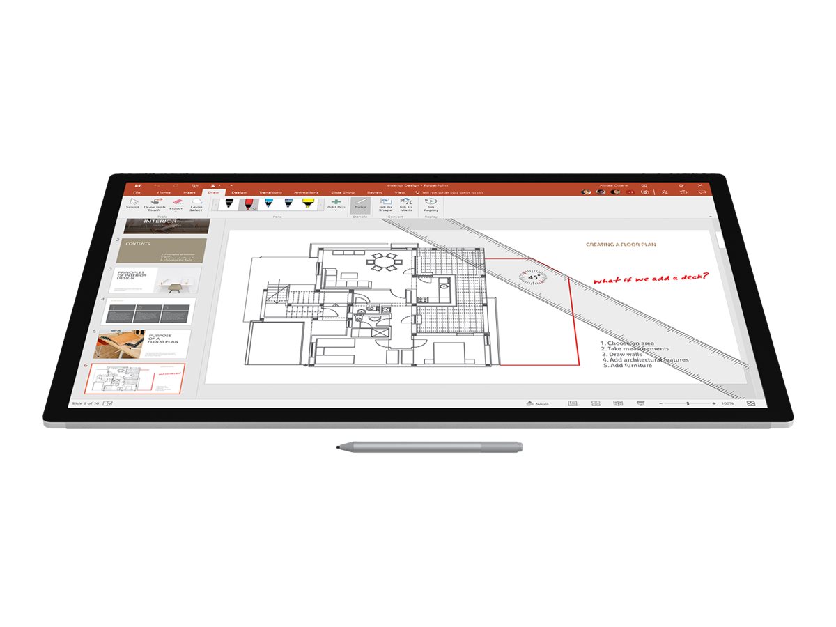 Microsoft Surface Pen Comm M1776 SC XZ/NL/FR/DE SILVER Comme