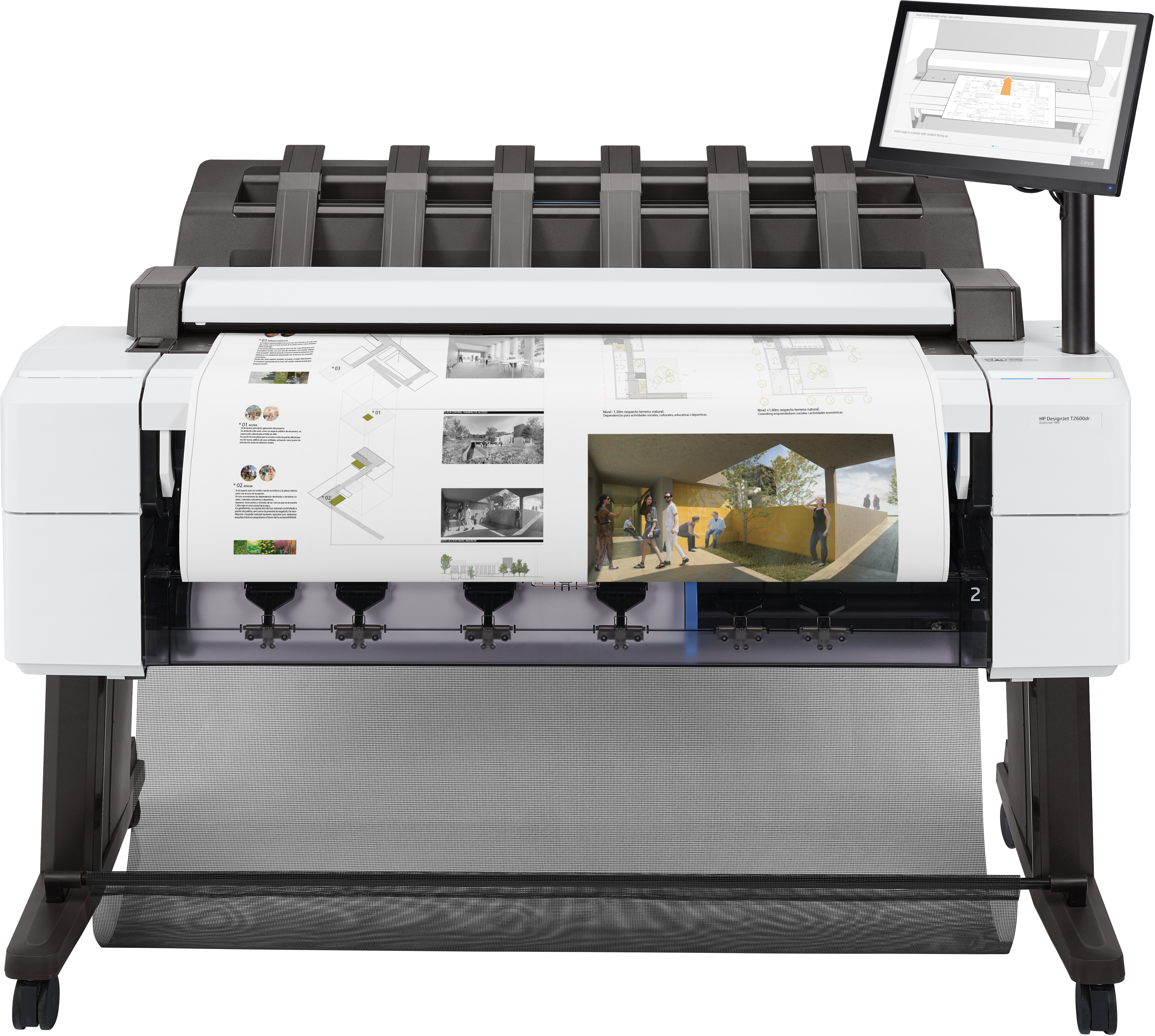 HP DesignJet T2600dr PostScript 914 mm