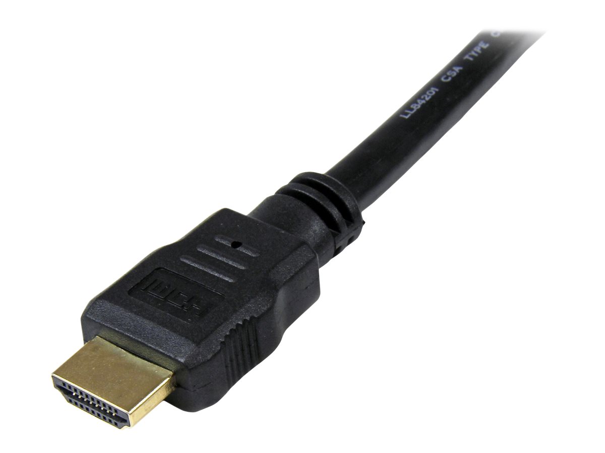 StarTech.com High-Speed-HDMI-Kabel 50cm - HDMI Verbindungskabel Ultra HD 4k x 2k mit vergoldeten Kontakten - HDMI Anschlusskabel (St/St) - HDMI-Kabel - 50 cm