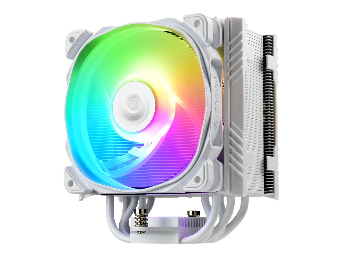 ENERMAX CPU Cooler mit TB.Silence PC Luefter 12cm. 5 Heatpipes direct Touch Klick-Mechanismus design.