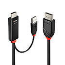LINDY 2m HDMI an DisplayPort Adapterkabel
