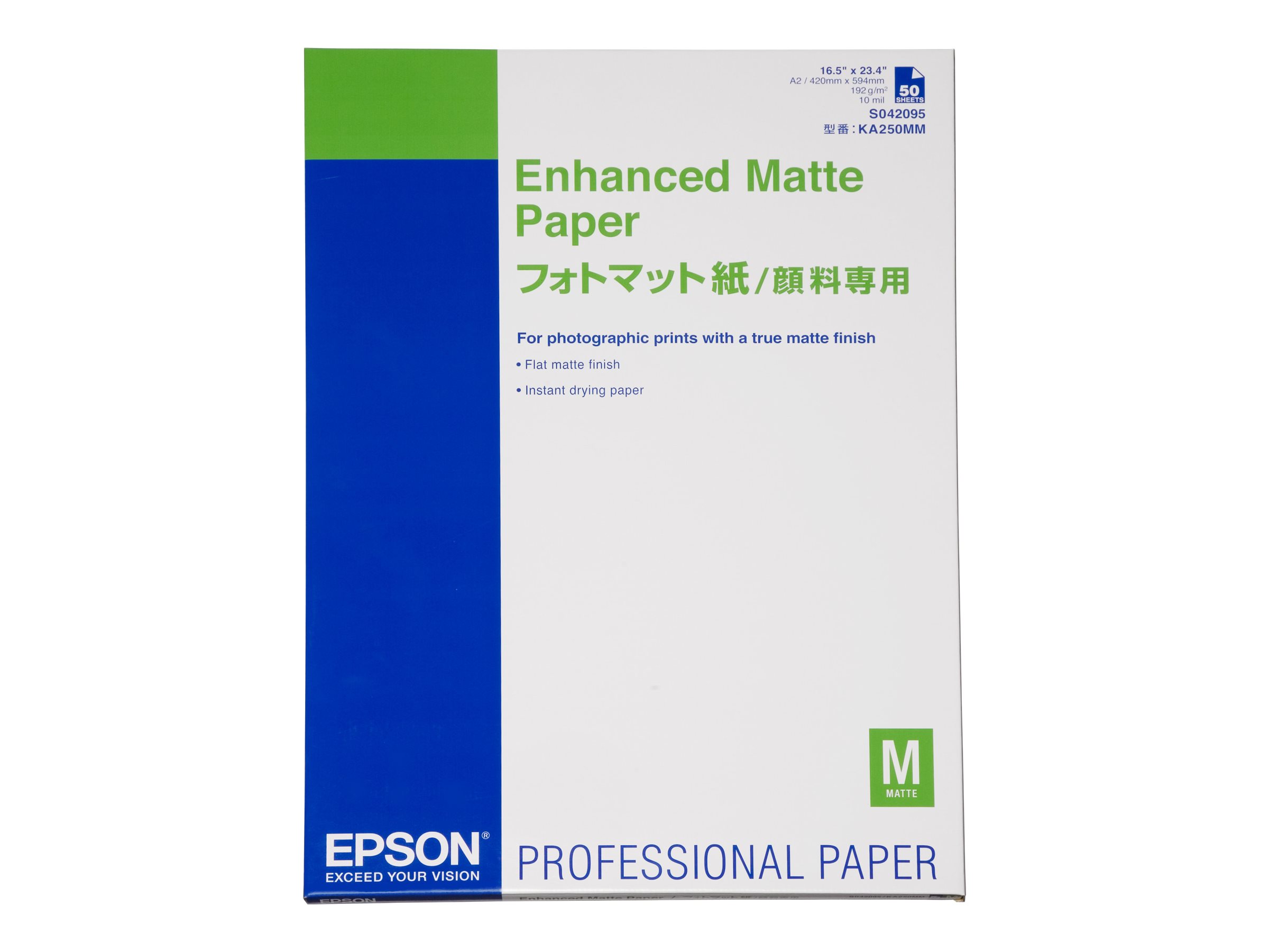 C13S042095 EPSON Papier A2 420x594mm