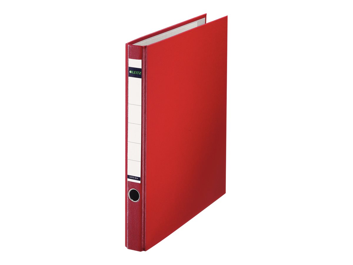 LEITZ 1014 Ringbuch 2-Ringe rot 3,5 cm DIN A4