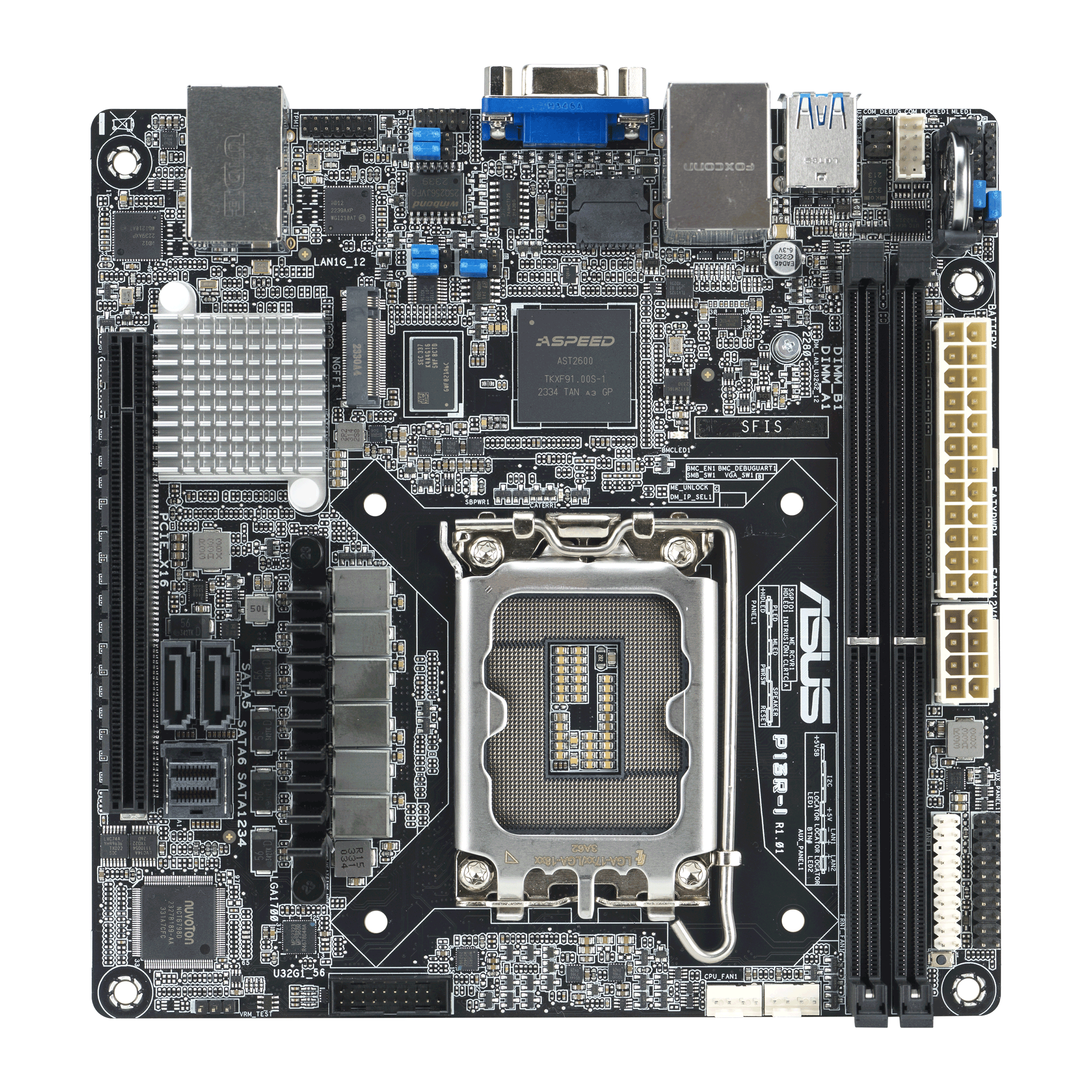 ASUS P13RI LGA1700 Server MB 2xDDR5 1xM2 6xSATA