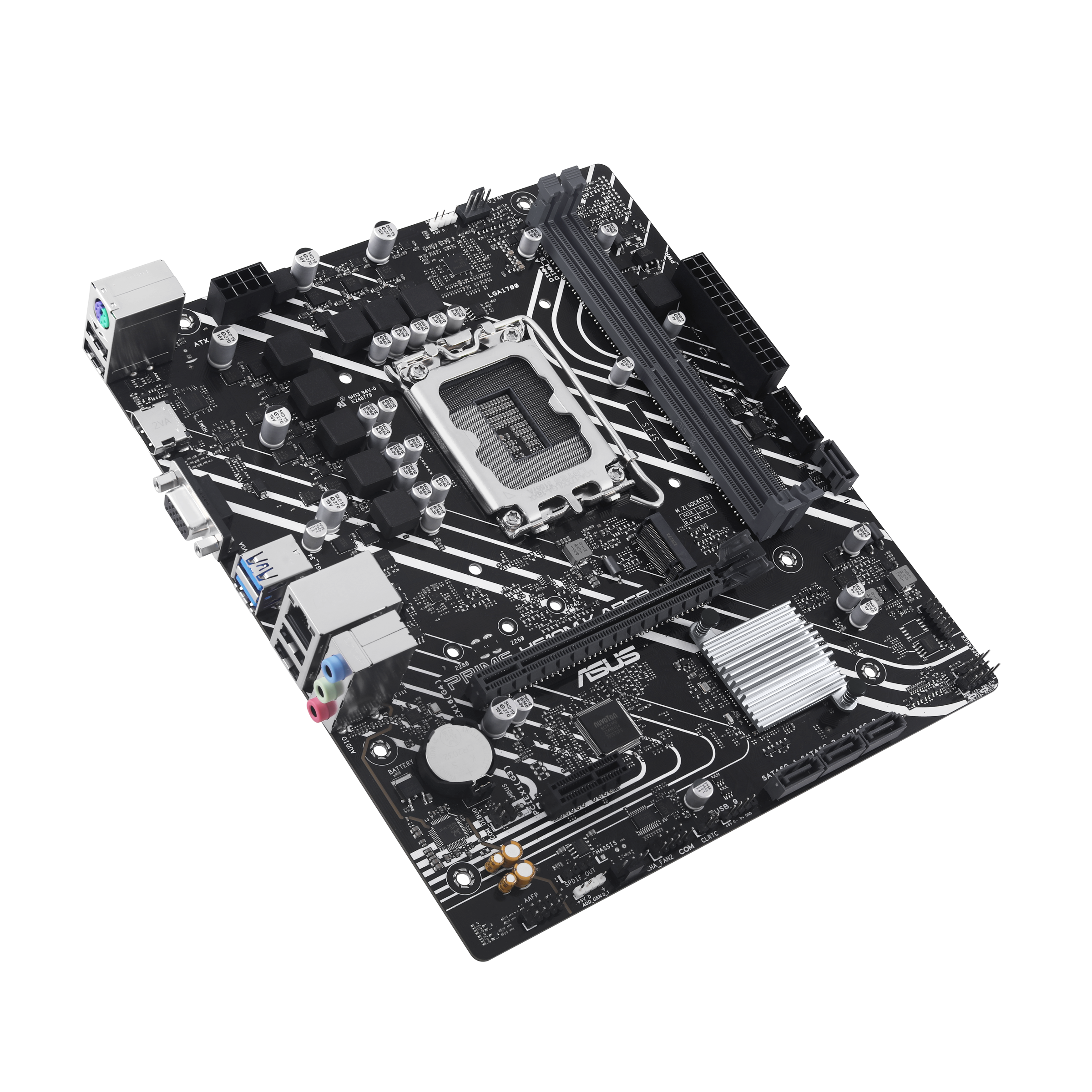 ASUS PRIME H610MK ARGB LGA 1700 2DDR5 microATX 4xSATA MB 1xHDMI 21 1xDSub 1xM2