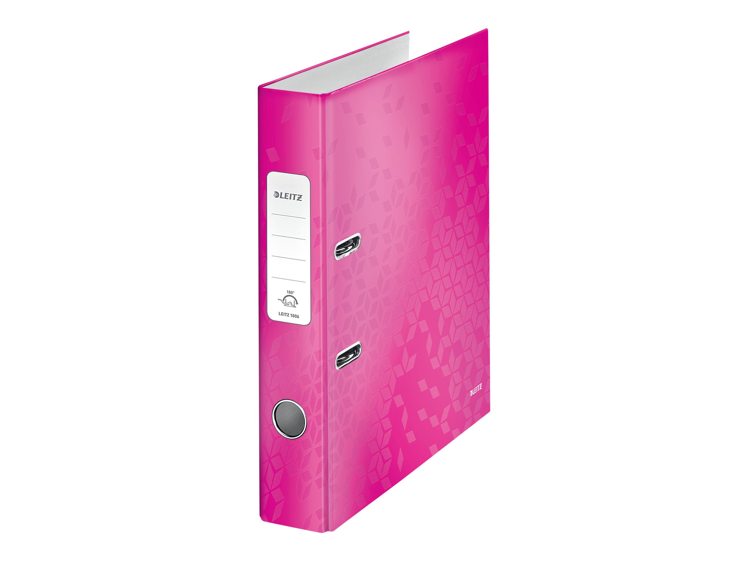 LEITZ Ordner pink Karton 5,0 cm DIN A4 LEITZ Ordner pink Karton 5,0 cm DIN A4