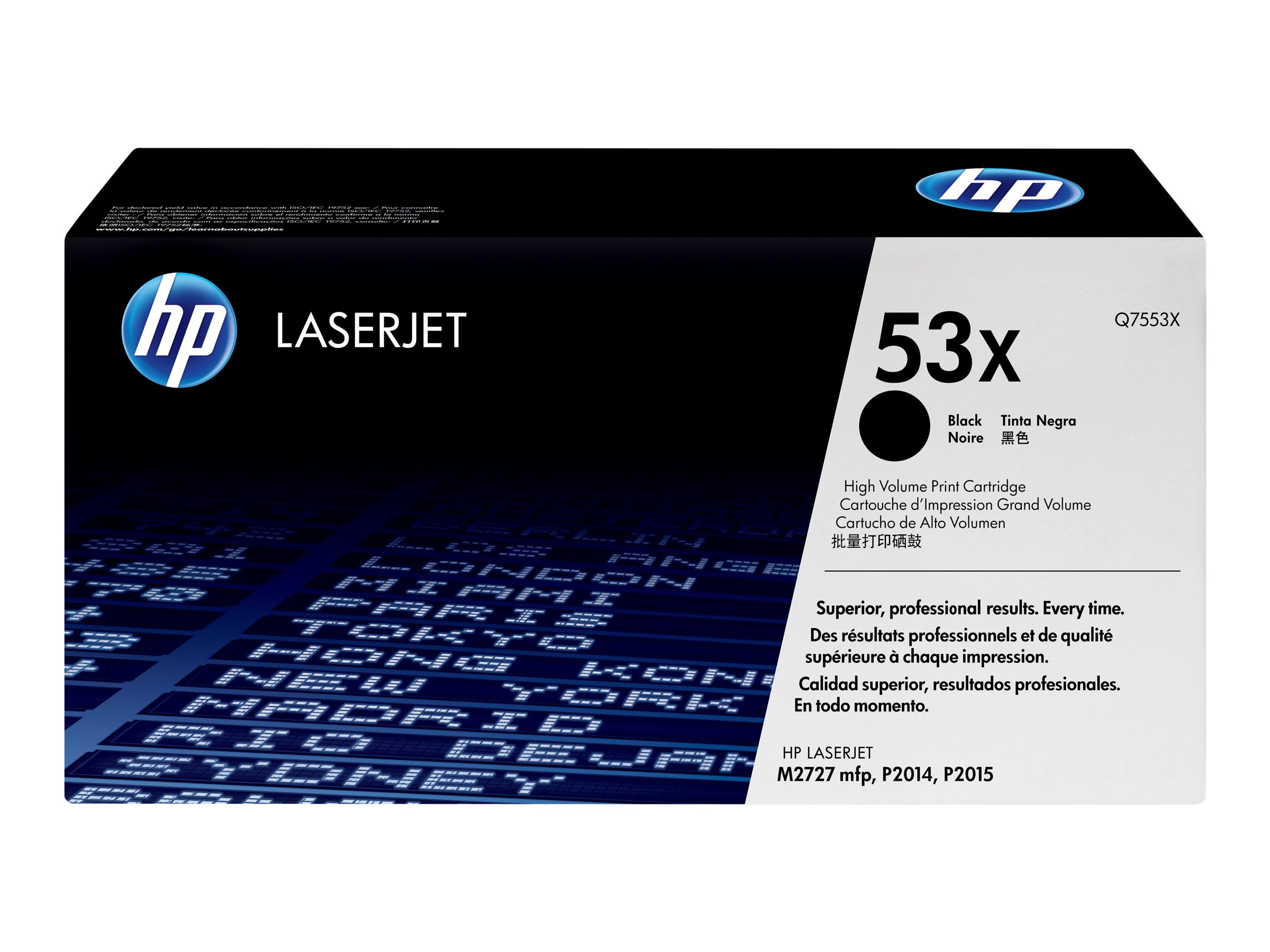 HP 53X (Q7553X) schwarz Tonerkartusche HP 53X (Q7553X) schwarz Tonerkartusche