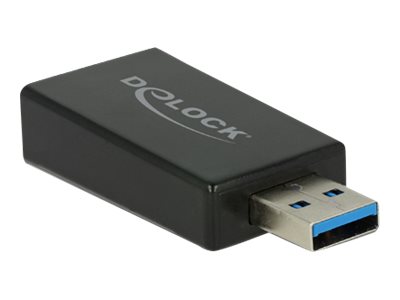Delock Konverter USB 3.1 Gen 2 Typ-A Stecker > USB Type-C Buchse Aktiv schwarz Delock Konverter USB 3.1 Gen 2 Typ-A Stecker > USB Type-C Buchse Aktiv schwarz