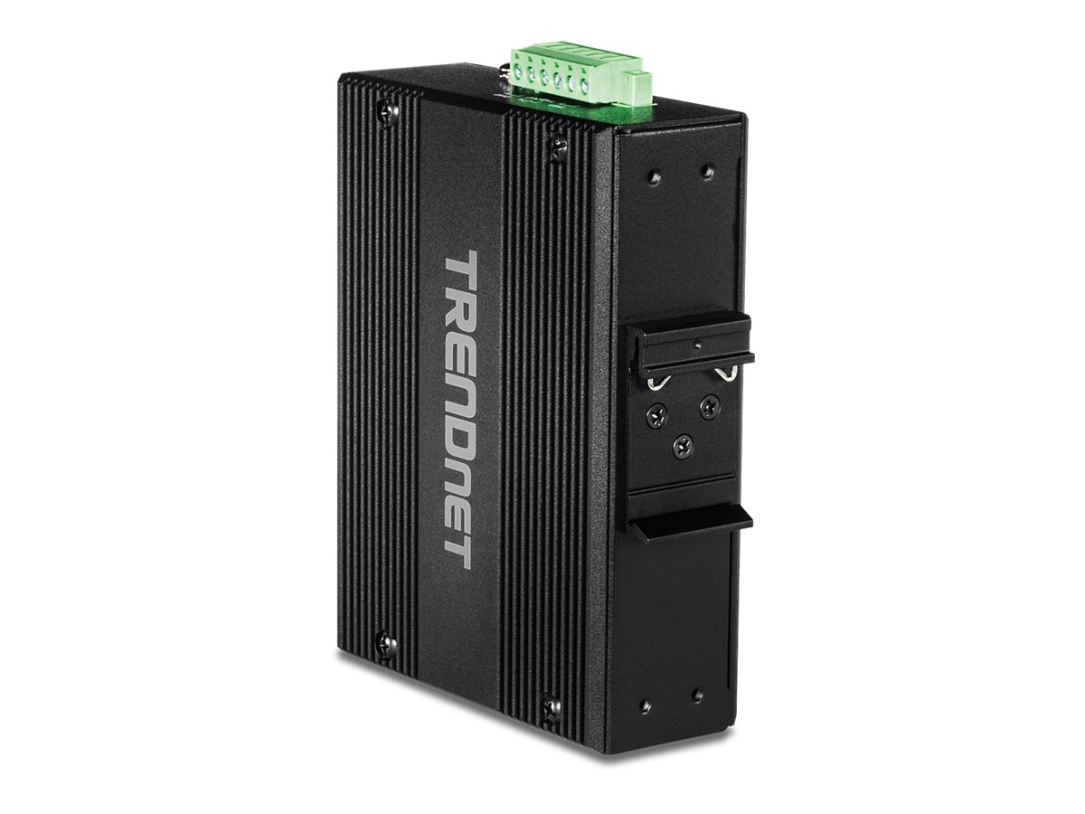 TRENDNET TI-PG80B 8-Port PoE+ Switch Industrial Gigabit DIN-Rail 24-56V