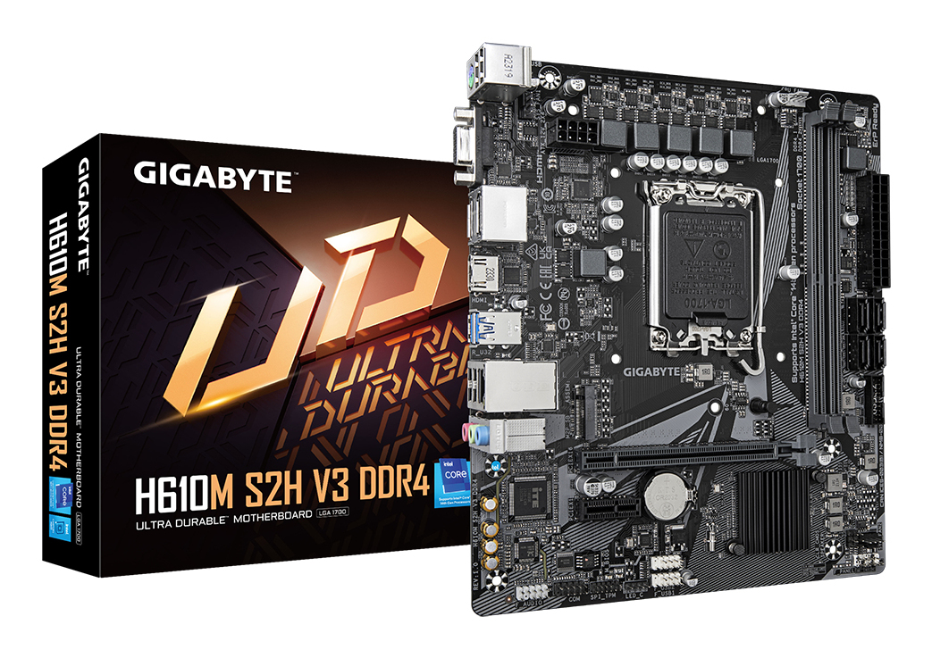 Gigabyte H610M S2H V3 DDR4 Socket LGA1700