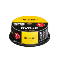 25 Intenso DVD+R 4,7 GB bedruckbar