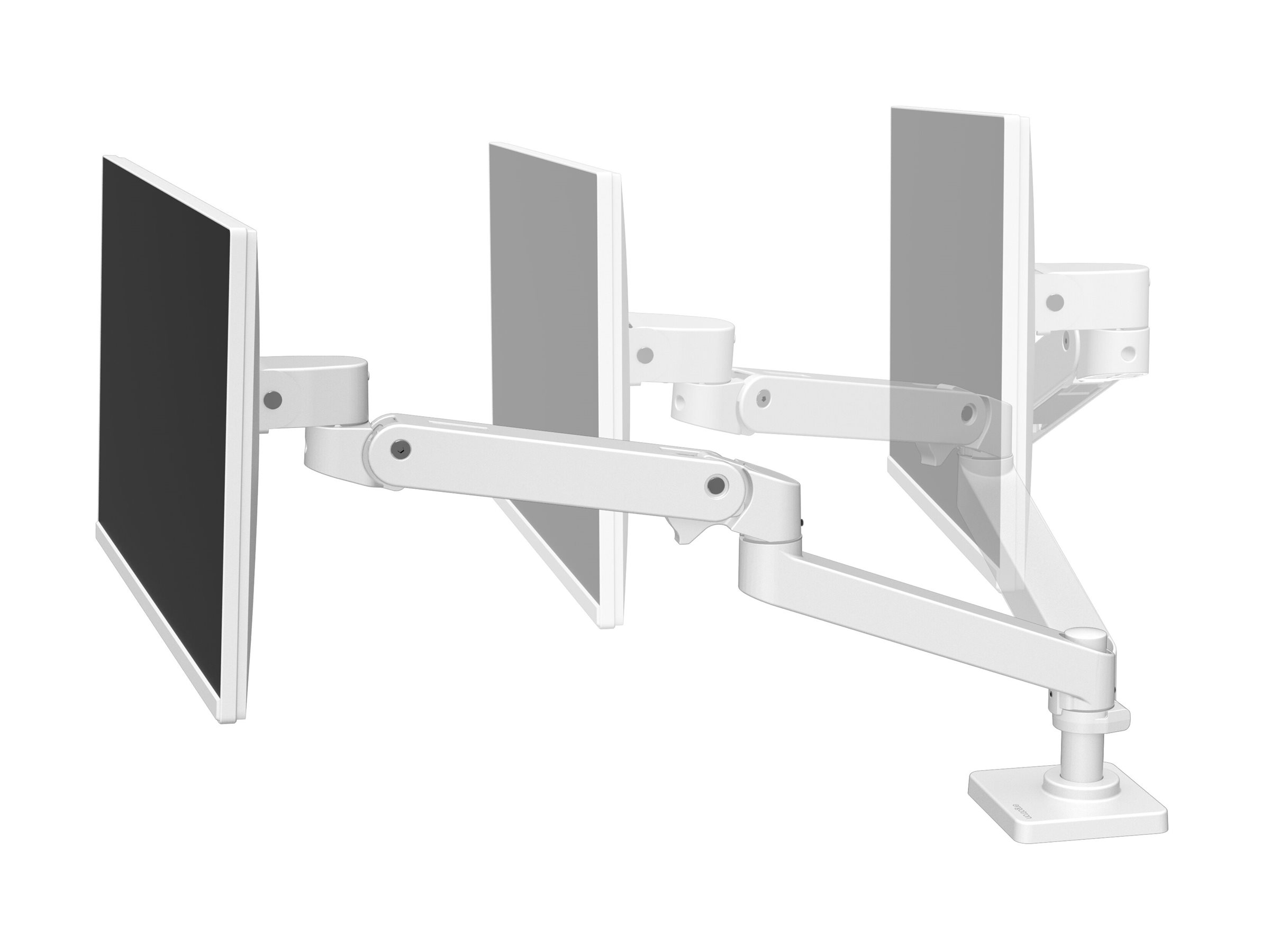 ERGOTRON LX Pro Monitor Arm, Tischhalterung für Monitore bis 34, 1,810 kg, VESA, Constant Force Technologie, Weiß