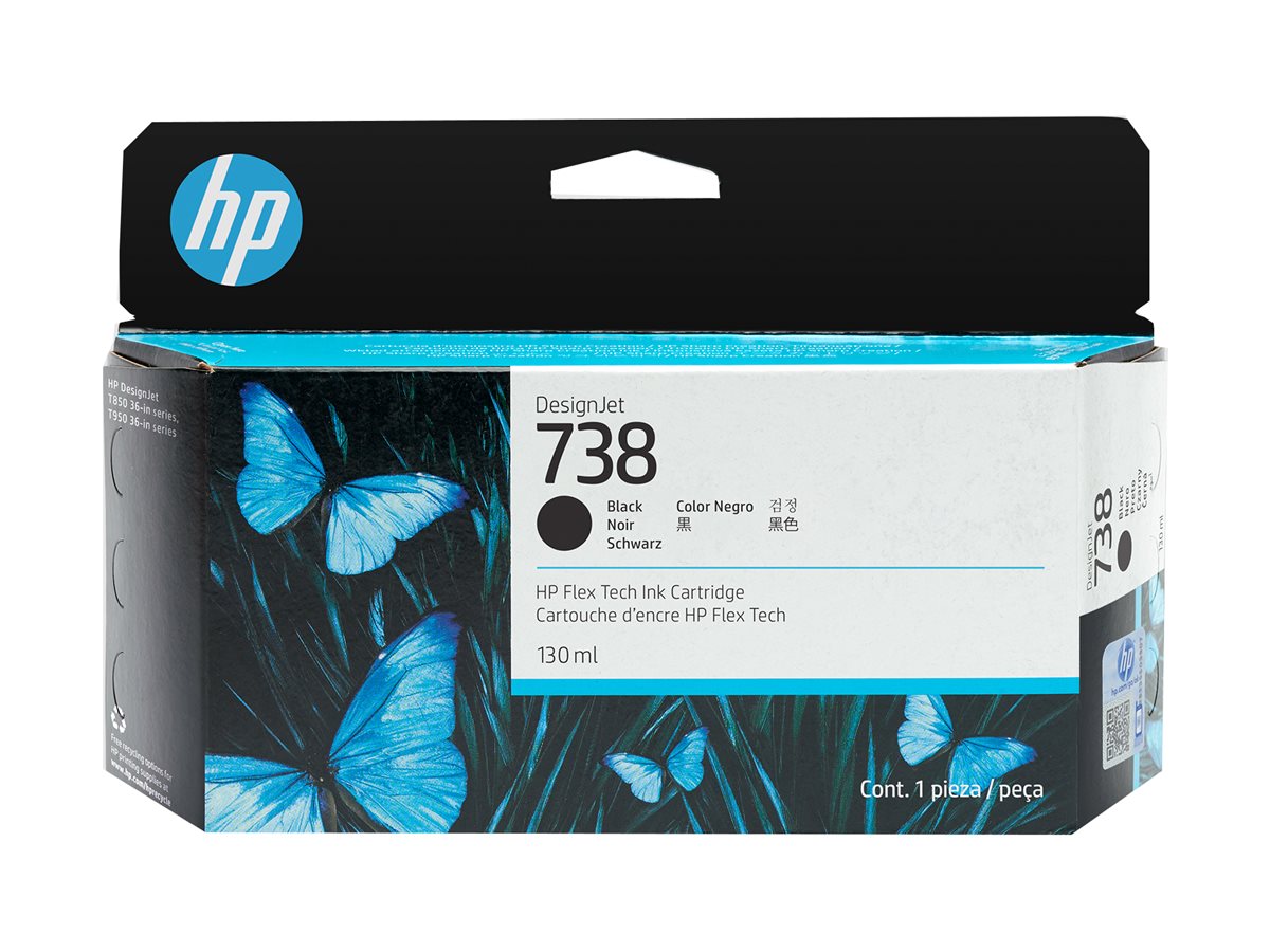 HP 738498N4A schwarz Druckerpatrone