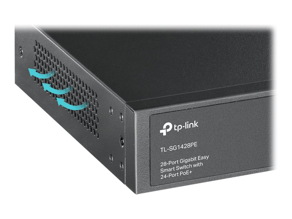 TL-SG1428PE 28-Port Gigabit Smart Switch (24x PoE+) TL-SG1428PE 28-Port Gigabit Smart Switch (24x PoE+)