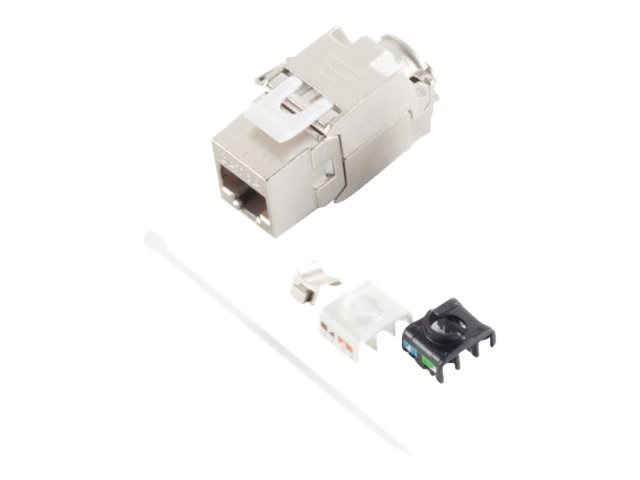 helos Keystone - Modul RJ45 SLIM ,SNAP-In, Cat 6a, 180°, werkzeuglos helos Keystone - Modul RJ45 SLIM ,SNAP-In, Cat 6a, 180°, werkzeuglos