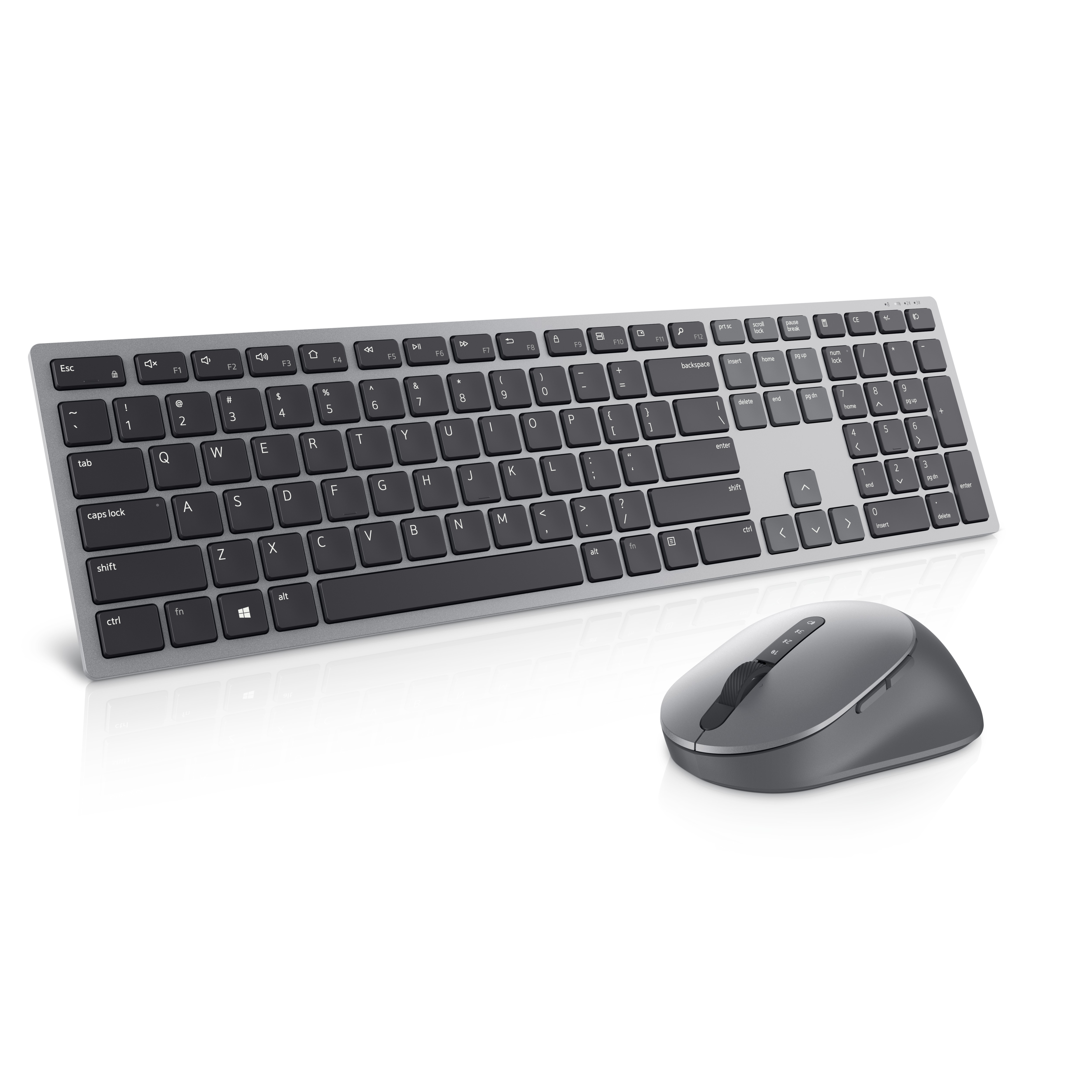 DELL Premier MultiDevice Wireless Keyboard and Mouse KM7321W US International QWERTY