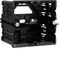 TEHA Geräteeinbaudose C-Profil HxB 55x65 schwarz TEHA Geräteeinbaudose C-Profil HxB 55x65 schwarz
