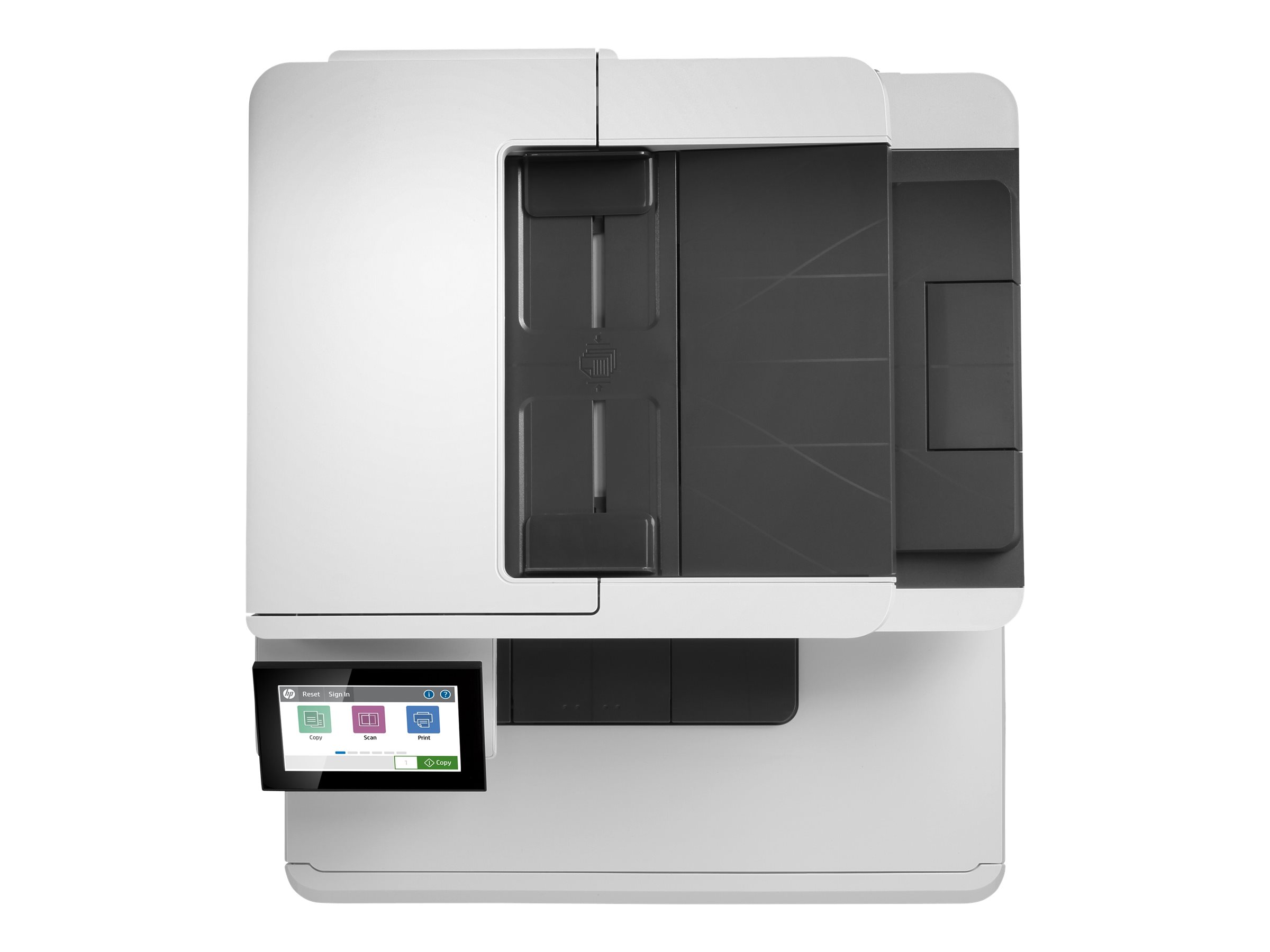 HP Color LaserJet Enterprise M480f 4 in 1 Farblaser-Multifunktionsdrucker weiÃ