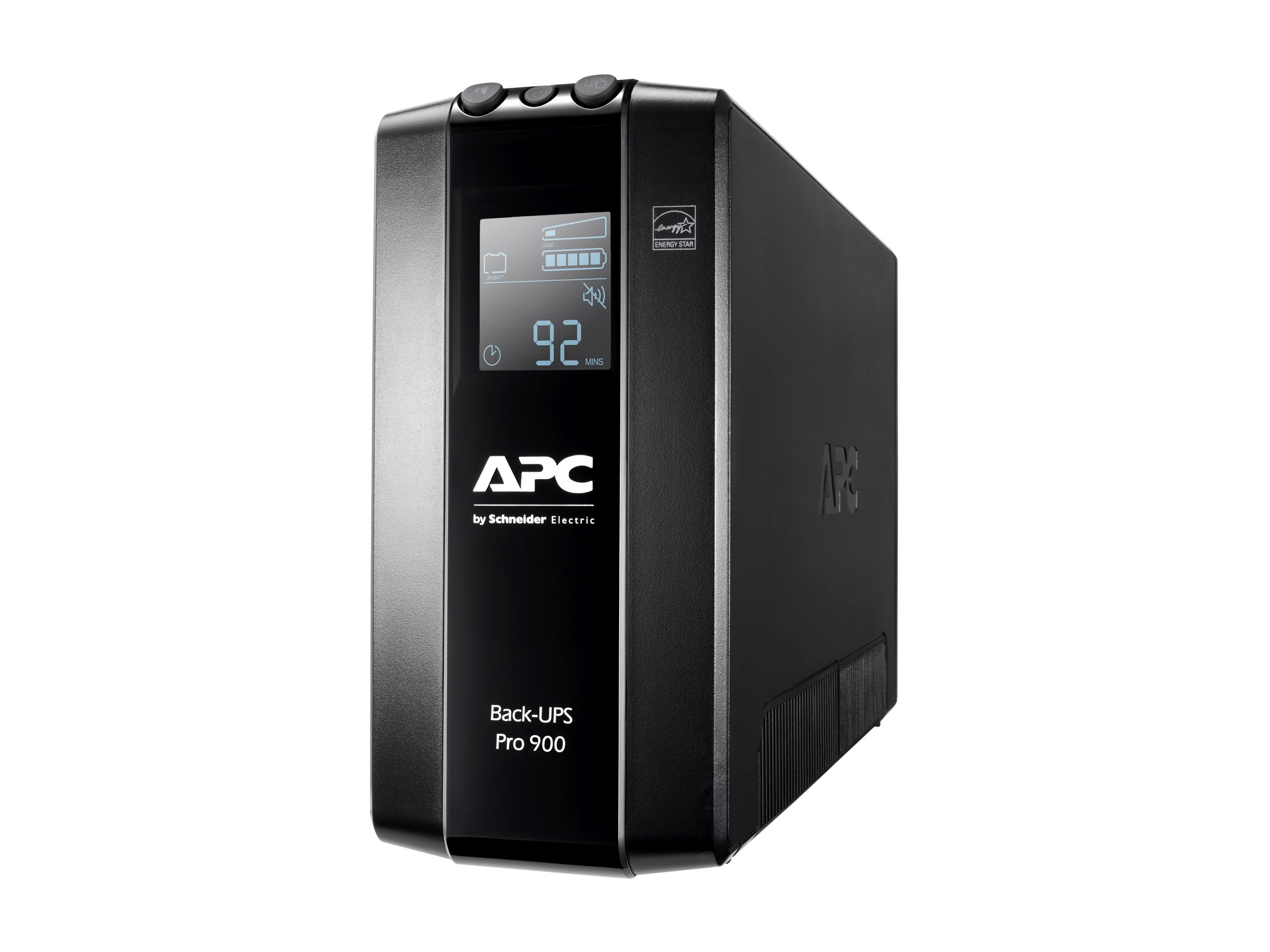 APC Back UPS Pro BR 900VA 6 Outlets AVR LCD Interface