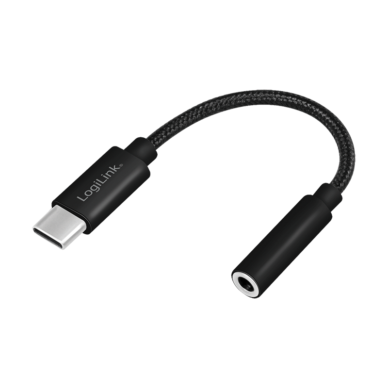 LogiLink Adapter USB-C 3,5mm Klinkenstecker