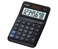 CASIO MS-8F Tischrechner schwarz CASIO MS-8F Tischrechner schwarz