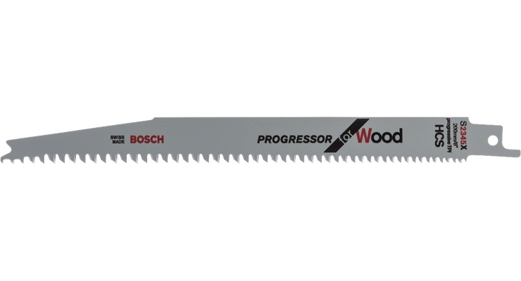 BOSCH S 2345 X Progressor for Wood Säbelsägeblätter, 2 St