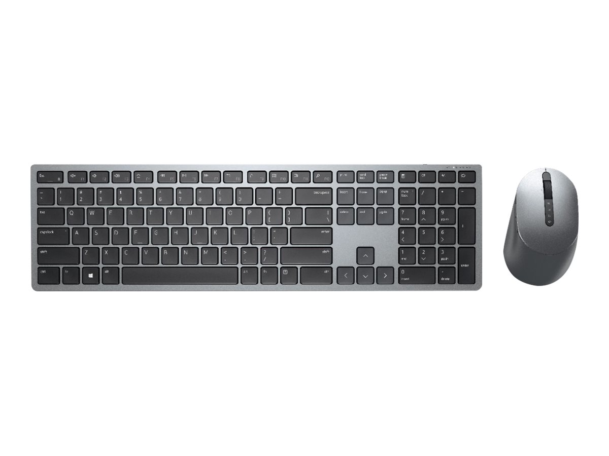DELL Premier MultiDevice Wireless Keyboard and Mouse KM7321W US International QWERTY