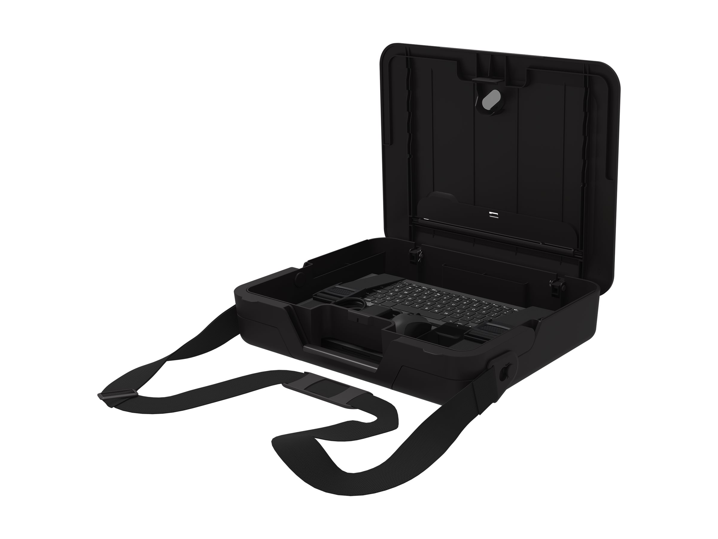 Fellowes Laptoptasche Breyta Toolbox Kunststoff schwarz 100016564 bis 35,6 cm (14 Zoll)