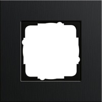 Gira Rahmen 0211126 1fach Esprit aluminium schwarz Gira Rahmen 0211126 1fach Esprit aluminium schwarz