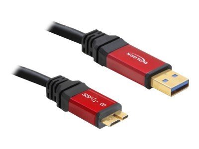 Delock Kabel USB 3.0 Typ-A Stecker > USB 3.0 Typ Micro-B Stecker 5 m Premium