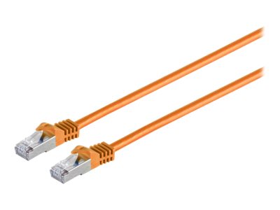 Patchkabel S/FTP Cat 7 orange 10,0m Patchkabel S/FTP Cat 7 orange 10,0m