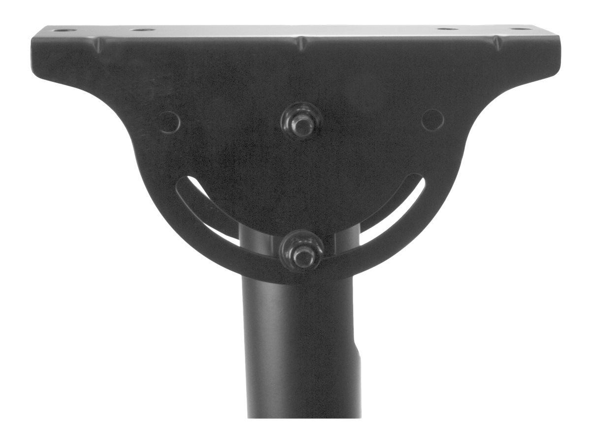 STARTECH.COM Flachbildschirm Deckenhalterung - für 81cm 32zoll bis 190cm 75 Zoll LCD LED - schwenkbar für gewölbte Decken