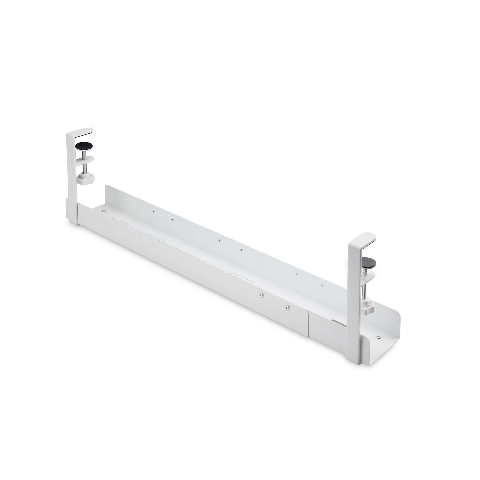 StarTech.com Under Desk Cable Management Tray Clamp-on