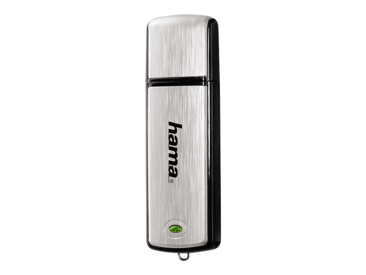 hama USB-Stick Fancy silber, schwarz 128 GB hama USB-Stick Fancy silber, schwarz 128 GB