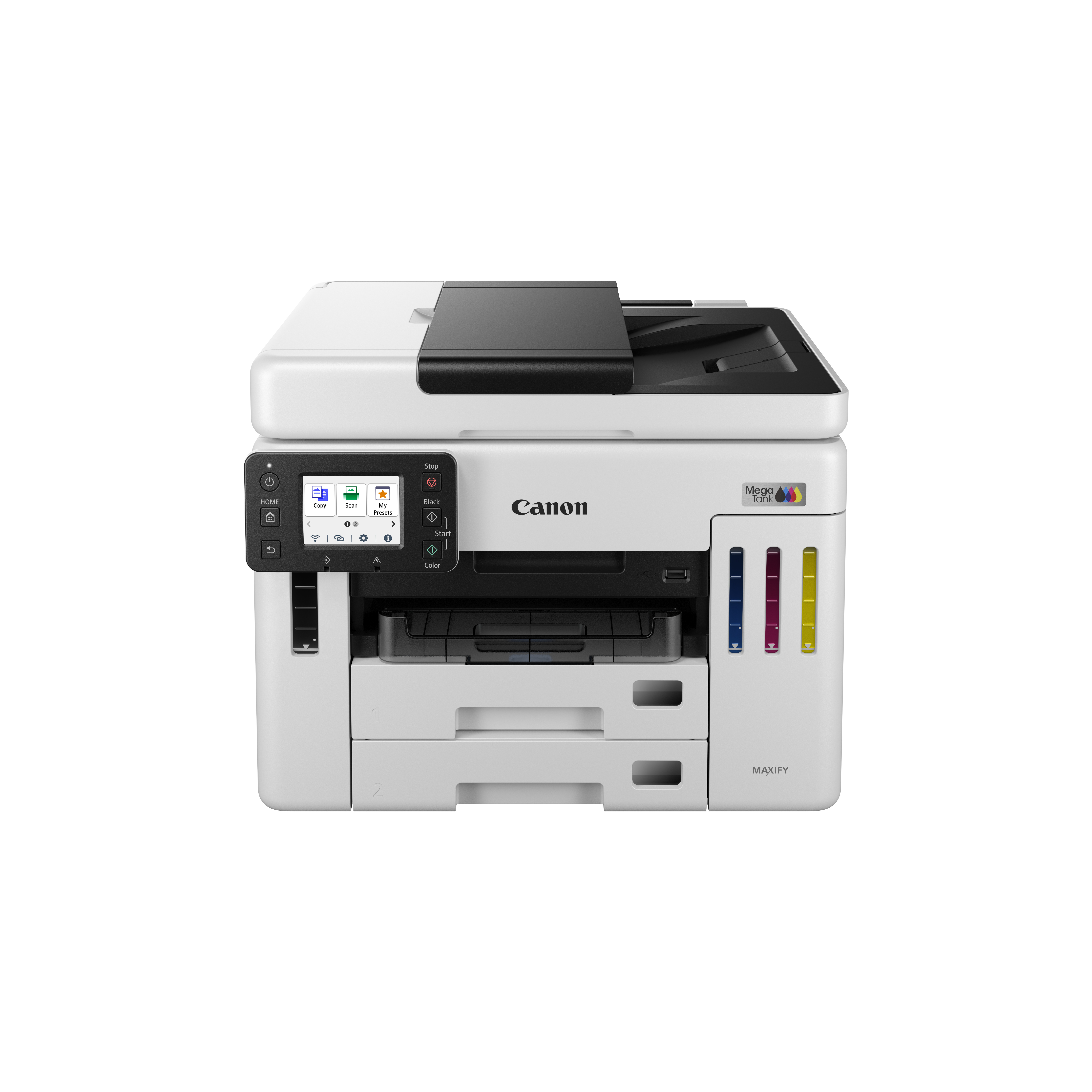 Canon MAXIFY GX7150 4 in 1 TintenstrahlMultifunktionsdrucker weiss