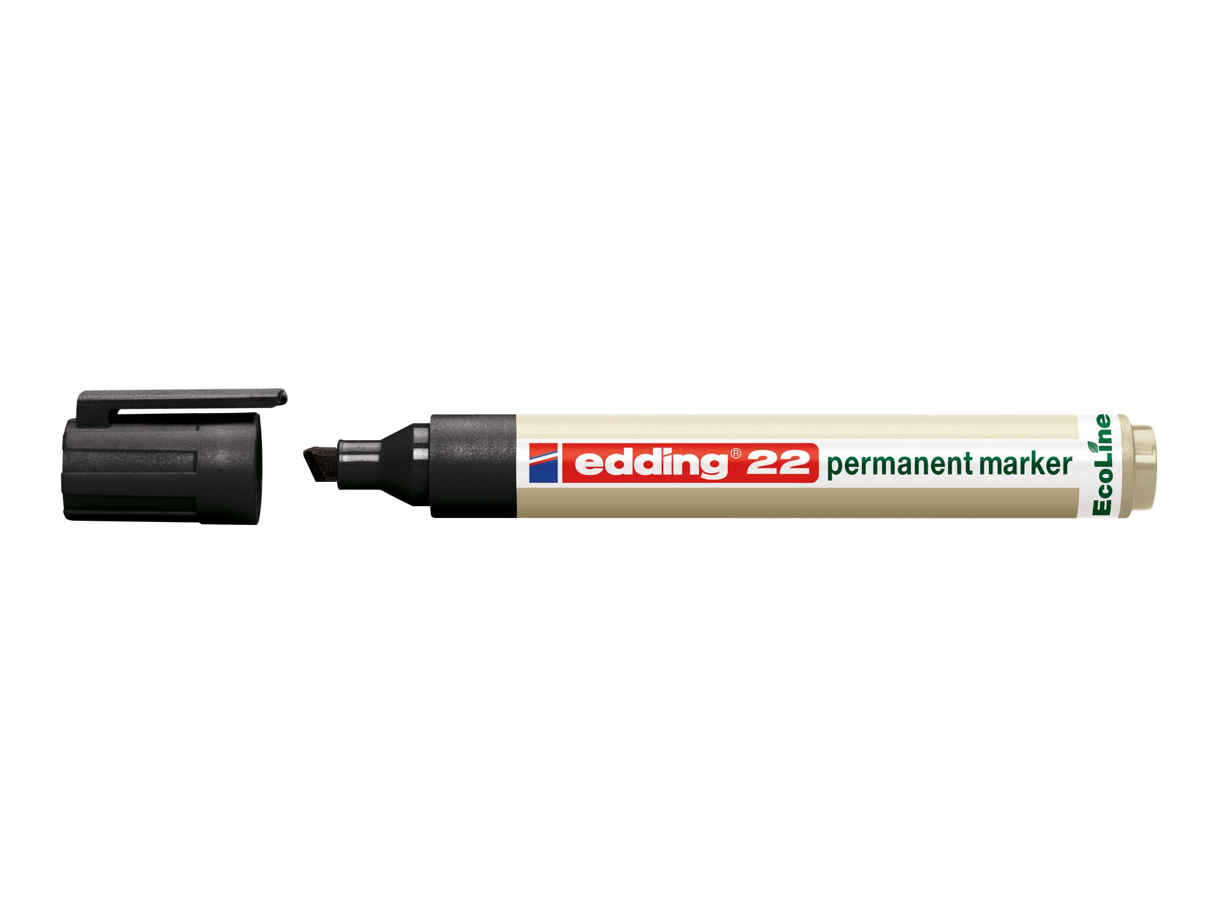 edding 22 EcoLine Permanentmarker grÃ¼n 1,0 - 5,0 mm, 10 St.