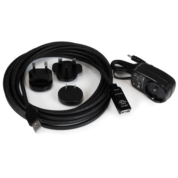 STARTECHCOM 5m aktives USB 20 Verlängerungskabel StBu USB Verlängerung Repeater Kabel