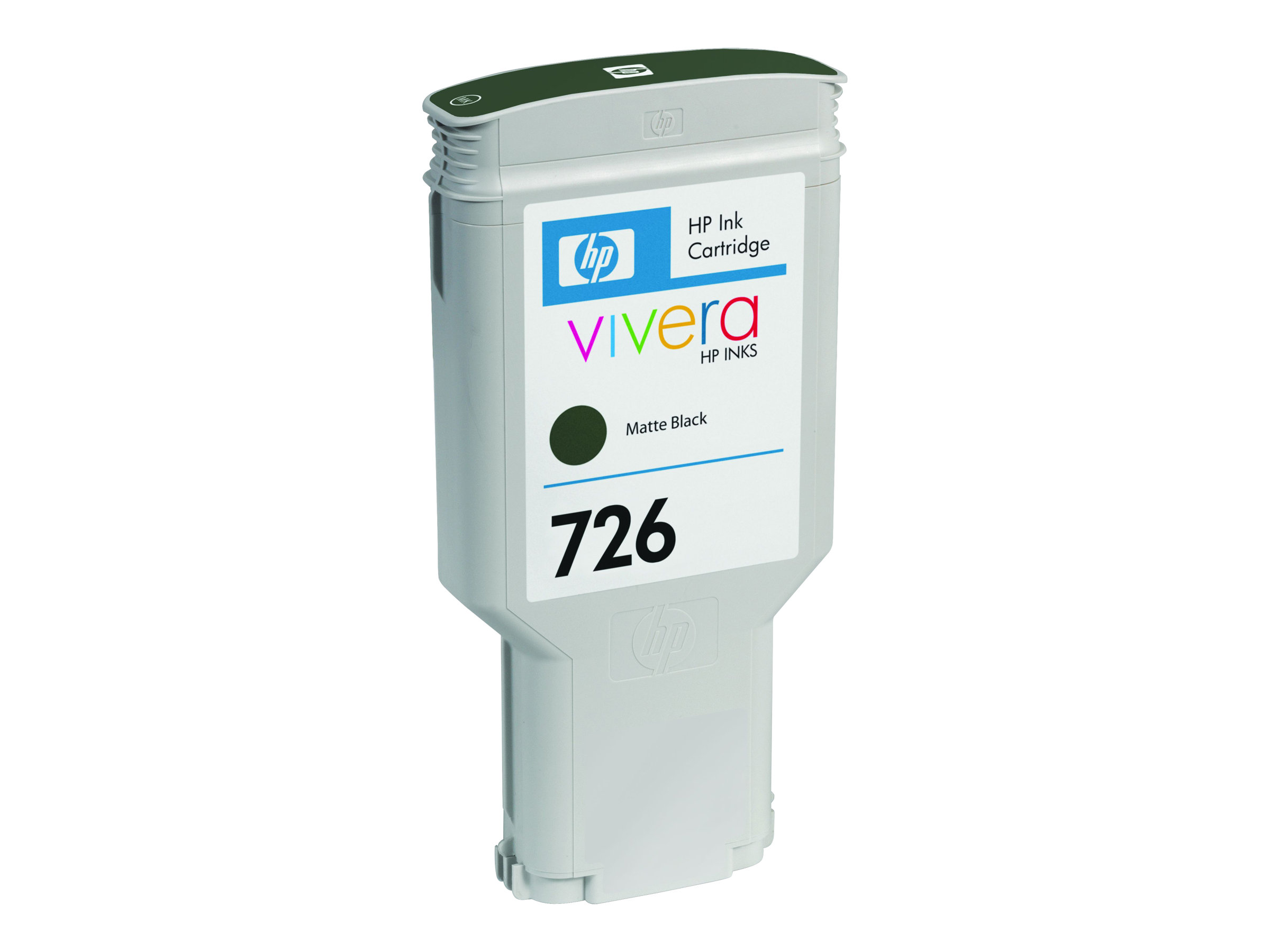 HP 726 original Ink cartridge CH575A matte black standard capacity 300ml 1-pack with Vivera Ink cartridge HP 726 original Ink cartridge CH575A matte black standard capacity 300ml 1-pack with Vivera Ink cartridge