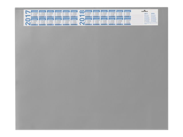 DURABLE Schreibtischunterlage grau Kunststoff 65,0 x 52,0 cm, 1 St. DURABLE Schreibtischunterlage grau Kunststoff 65,0 x 52,0 cm, 1 St.