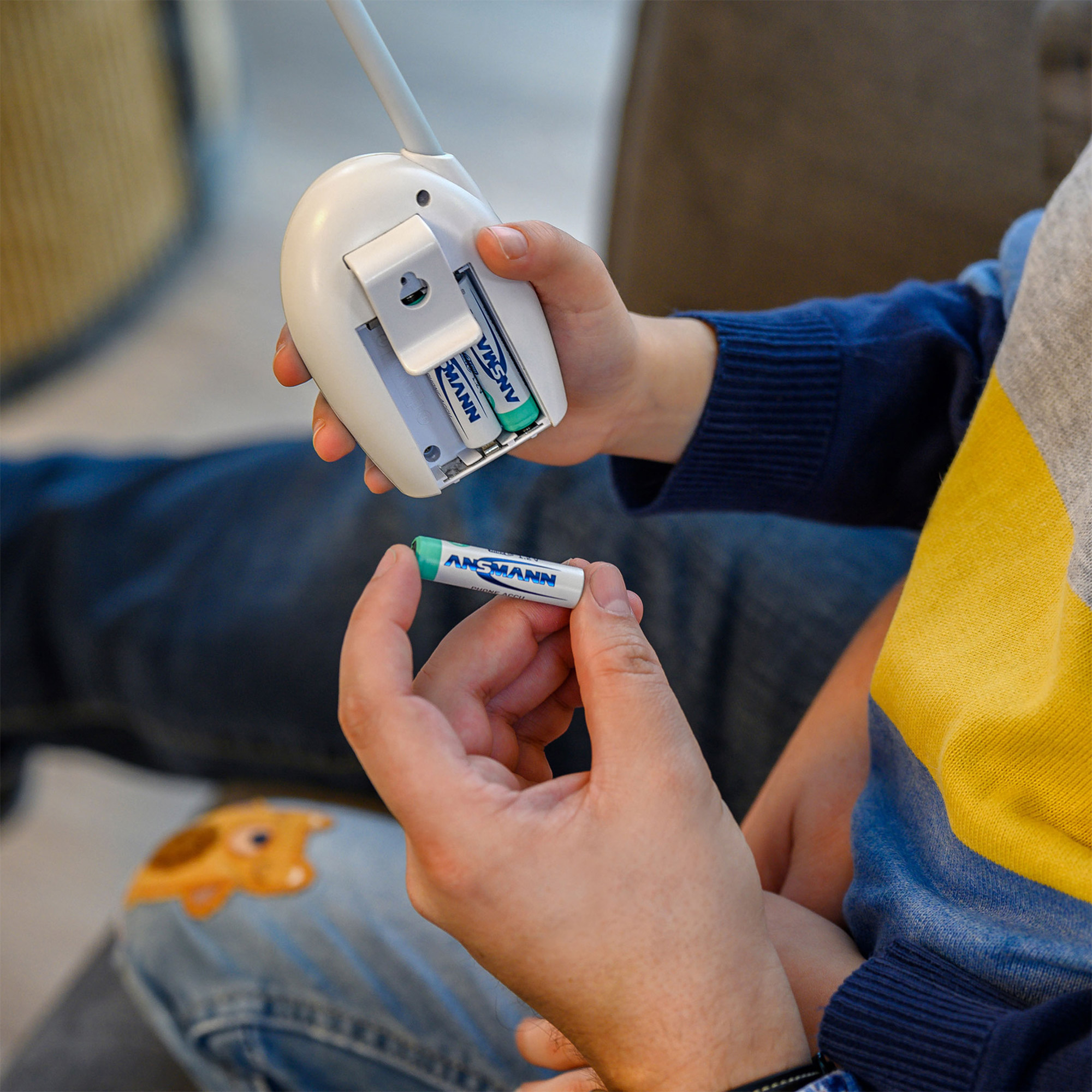 ANSMANN Akkus DECT NiMH Mignon AA 800 mAh, 2 St