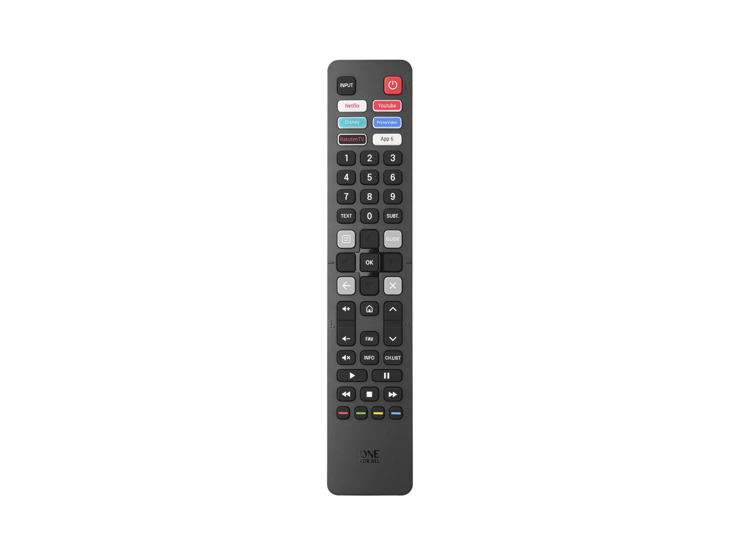 One for All Fernbedienung Hisense 2.0 54 Tasten infrarot