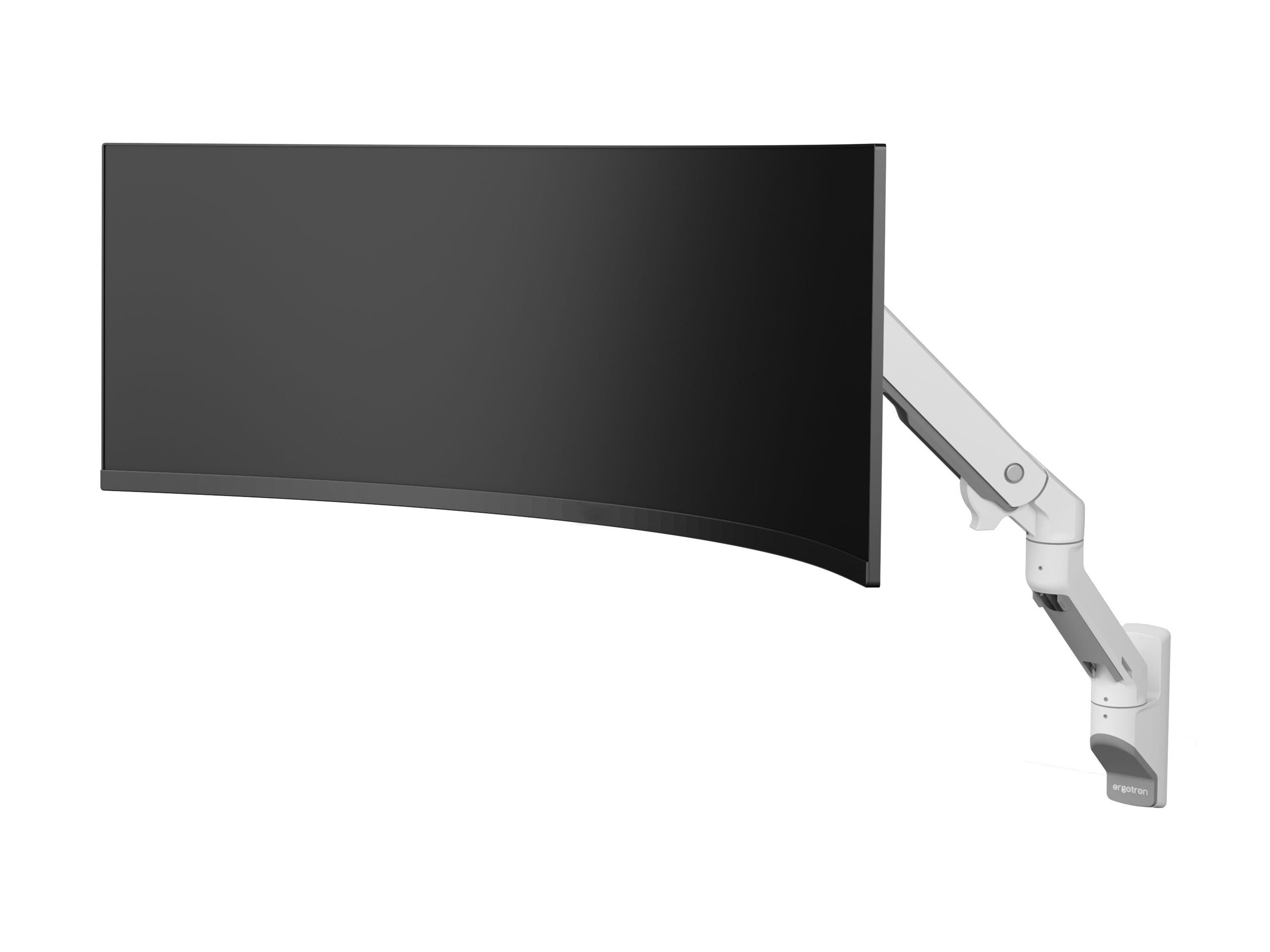 ERGOTRON HX Arm With Very Heavy Duty Pivot Wall Mount White ERGOTRON HX Arm With Very Heavy Duty Pivot Wall Mount White