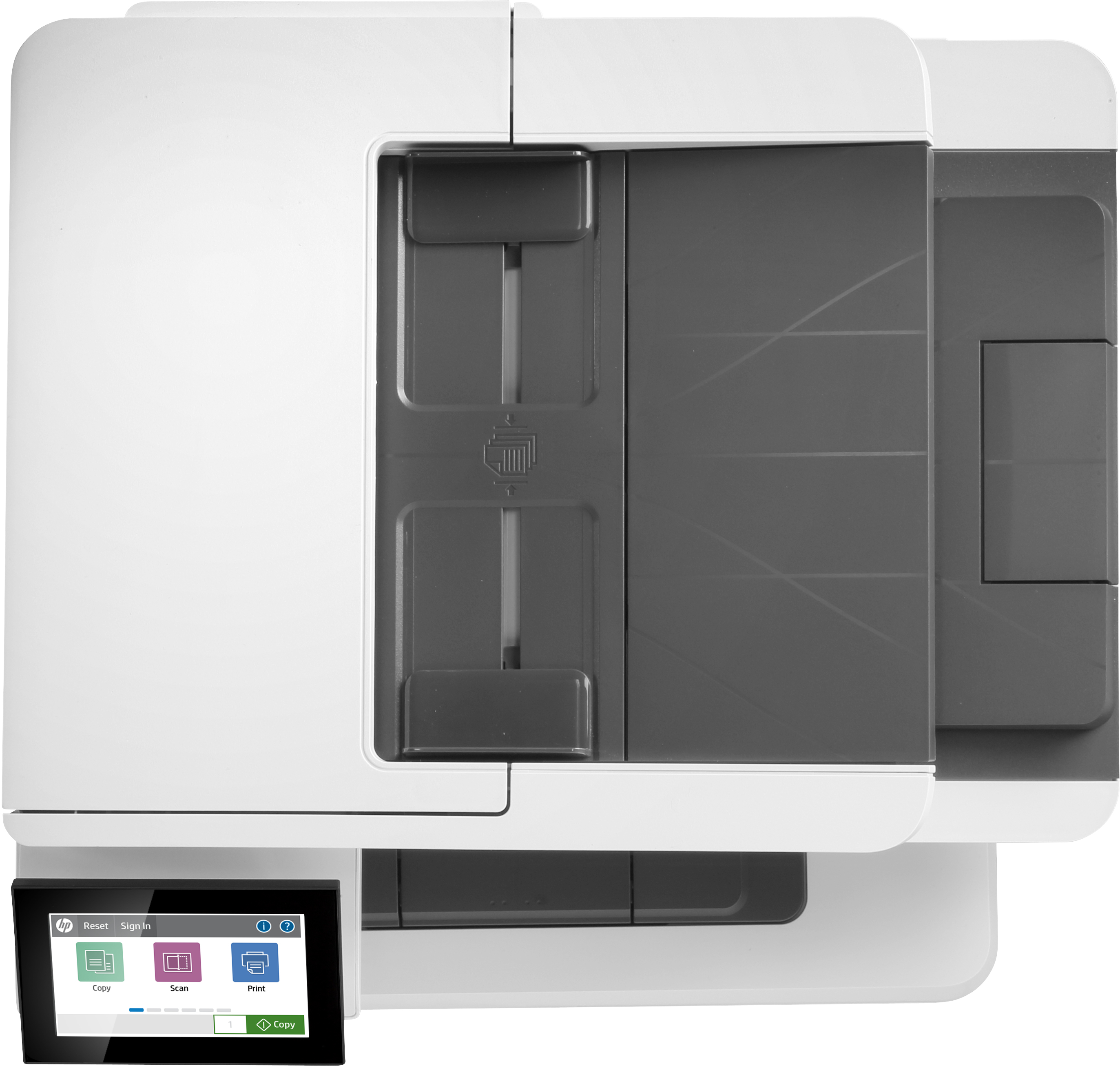 HP LaserJet Enterprise MFP M430f 4 in 1 LaserMultifunktionsdrucker weiß