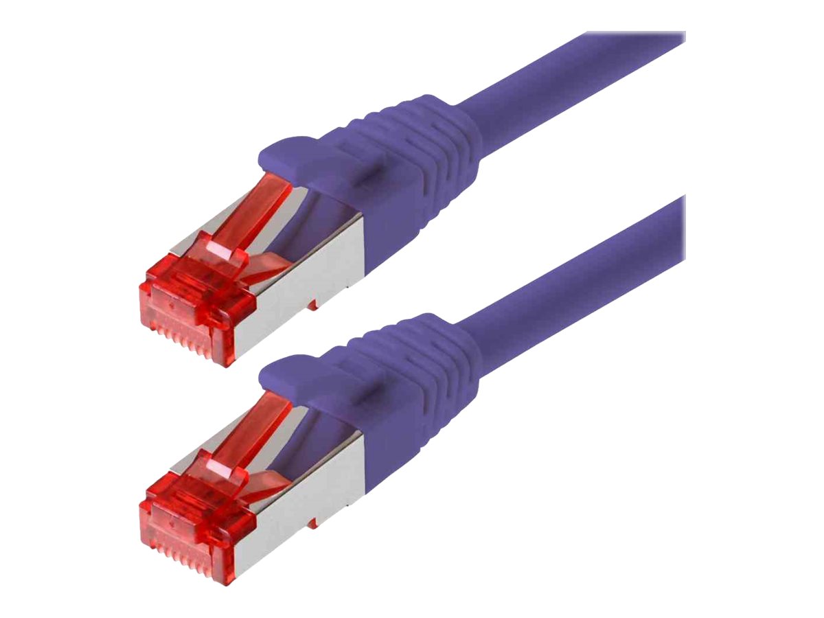 helos Patchkabel S/FTP Cat 6 lila 3,0 m helos Patchkabel S/FTP Cat 6 lila 3,0 m