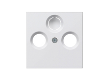 Gira Abdeckung 086927 Antennensteckd. System 55 rw matt