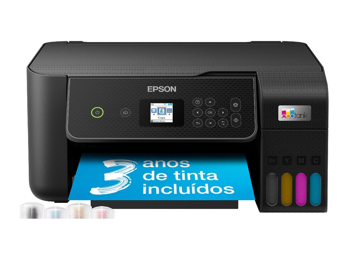 EPSON EcoTank ET-2870 3 in 1 Tintenstrahl-Multifunktionsdrucker schwarz EPSON EcoTank ET-2870 3 in 1 Tintenstrahl-Multifunktionsdrucker schwarz