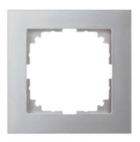 Merten M-Pure-Rahmen MEG40103660 M-Pure 1f. aluminium M-Pure