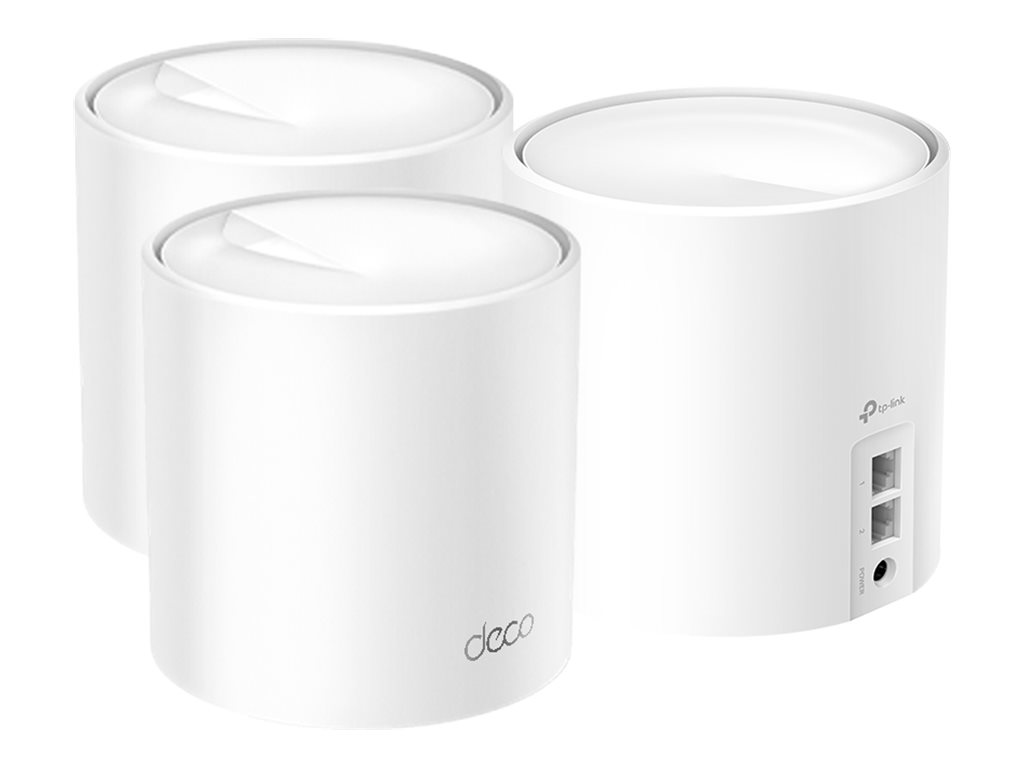 TPLink Deco X103pack AX1500 Whole Home Mesh WiFi 6 System