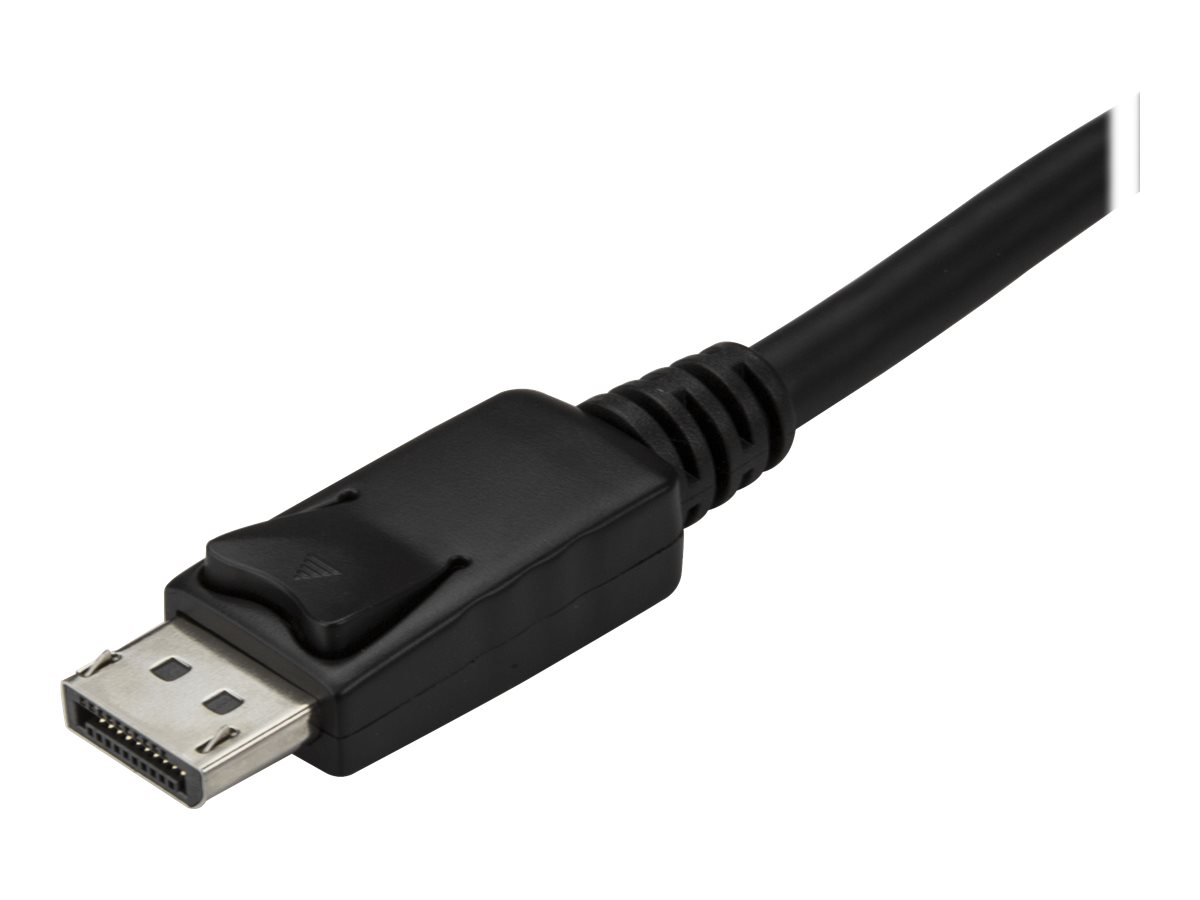 StarTech.com USB-C auf DisplayPort Adapter Kabel - 1 m - Thunderbolt 3 kompatibel - Schwarz - 4K 60Hz - CDP2DPMM1MB - externer Videoadapter - STM32F072CBU6 - Schwarz